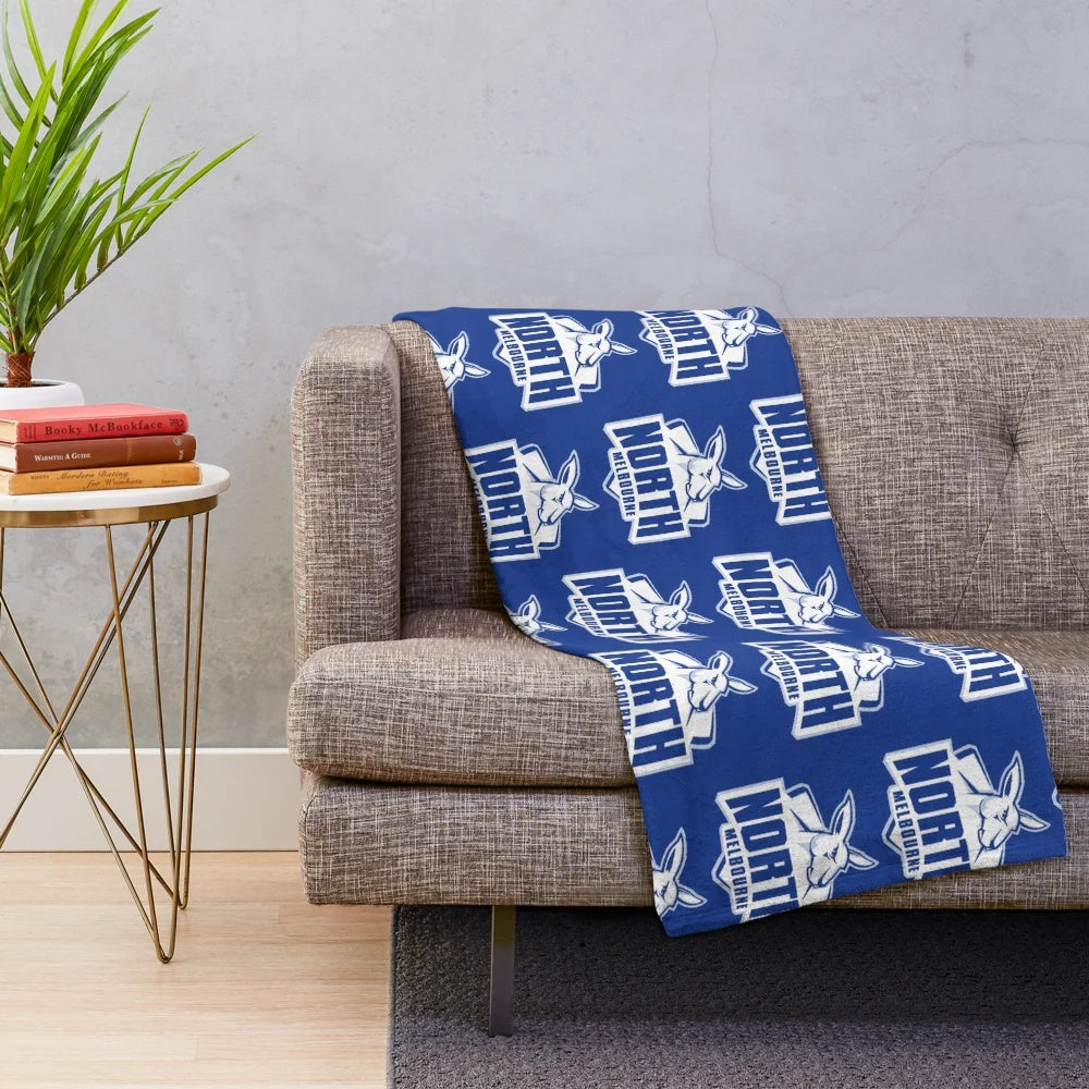 North Melbourne Kangaroos plush blanket