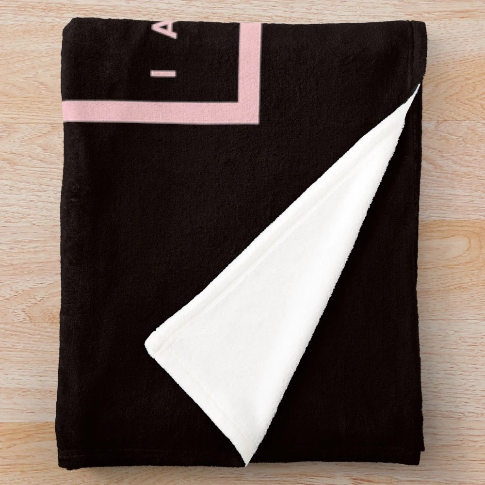 Plush Blanket for Accountant - "I Never Lose My Balance