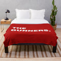 Arsenal Plush Blanket with Football Typography