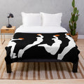 Basketball-themed plush blanket for fans and players
