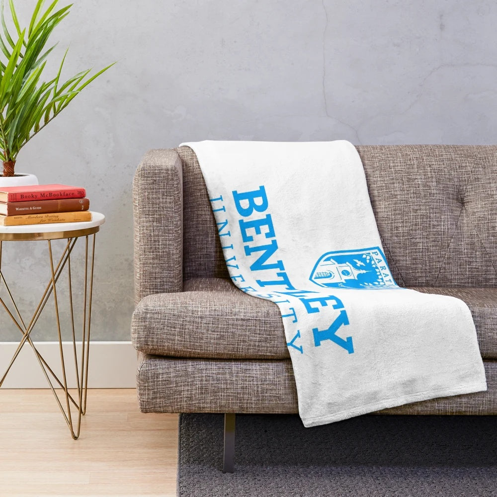 Bentley University Plush Blanket