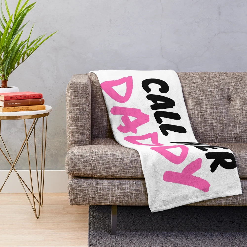 Call Her Daddy Podcast Plush Blanket