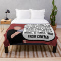 Gael Garcia Bernal-inspired plush blanket for cinema enthusiasts