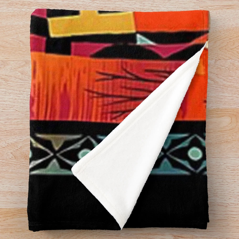 Plush blanket featuring Dave Matthews Band logo and imagery