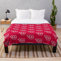Dayton Flyers Sports Team Plush Blanket