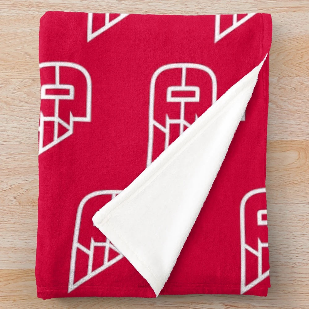 Dayton Flyers Sports Team Plush Blanket