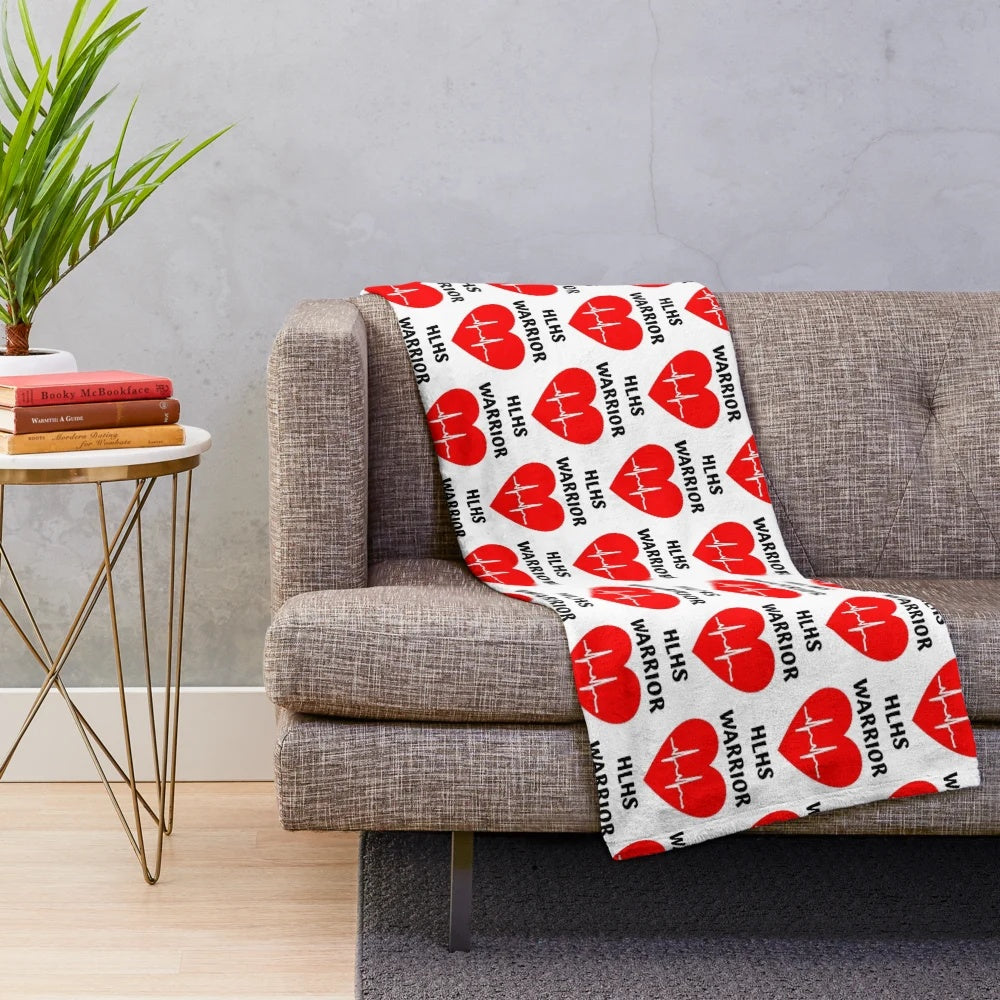 Plush Blanket for HLHS Warriors and Heart Disease Fighters