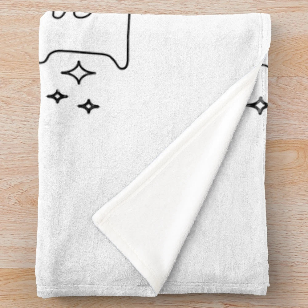 Plush blanket featuring an instructional coach profession and occupation design