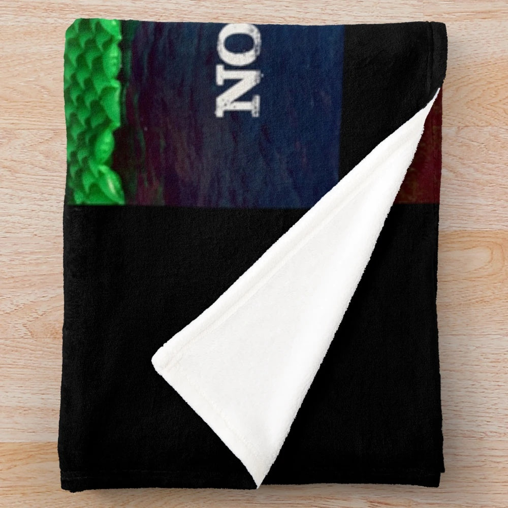 Soft, cozy plush blanket featuring Koe Wetzel's name and logo for country music enthusiasts
