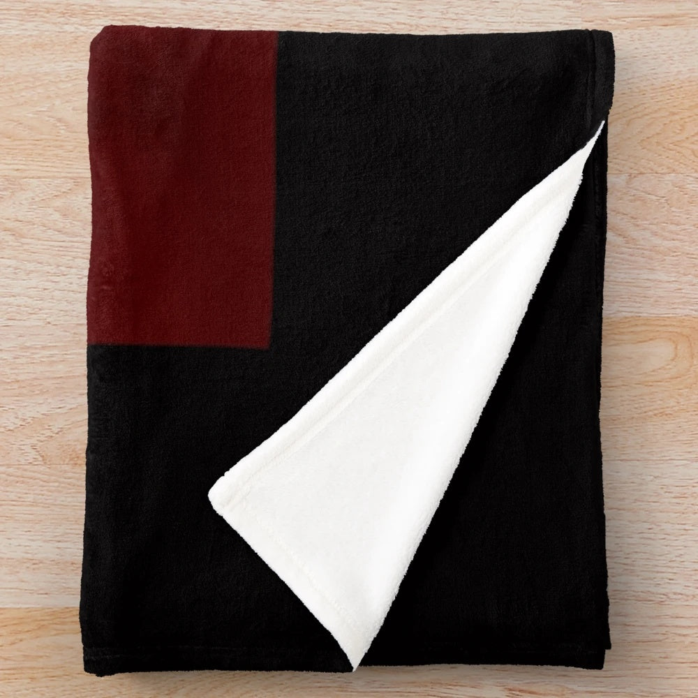 Plush blanket featuring the members of metalcore band Bad Omens