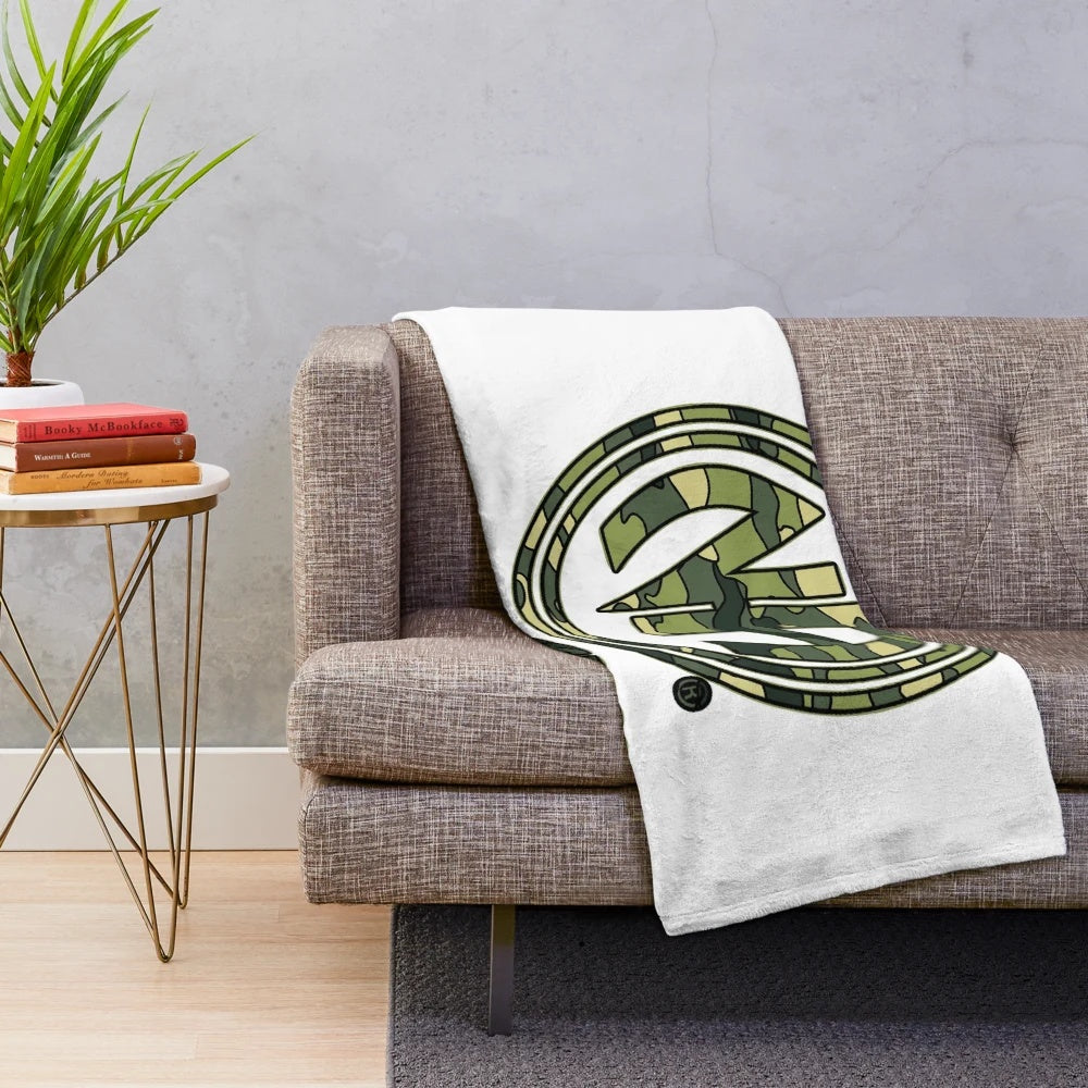 Narcotics Anonymous 12 Steps Camo Plush Blanket