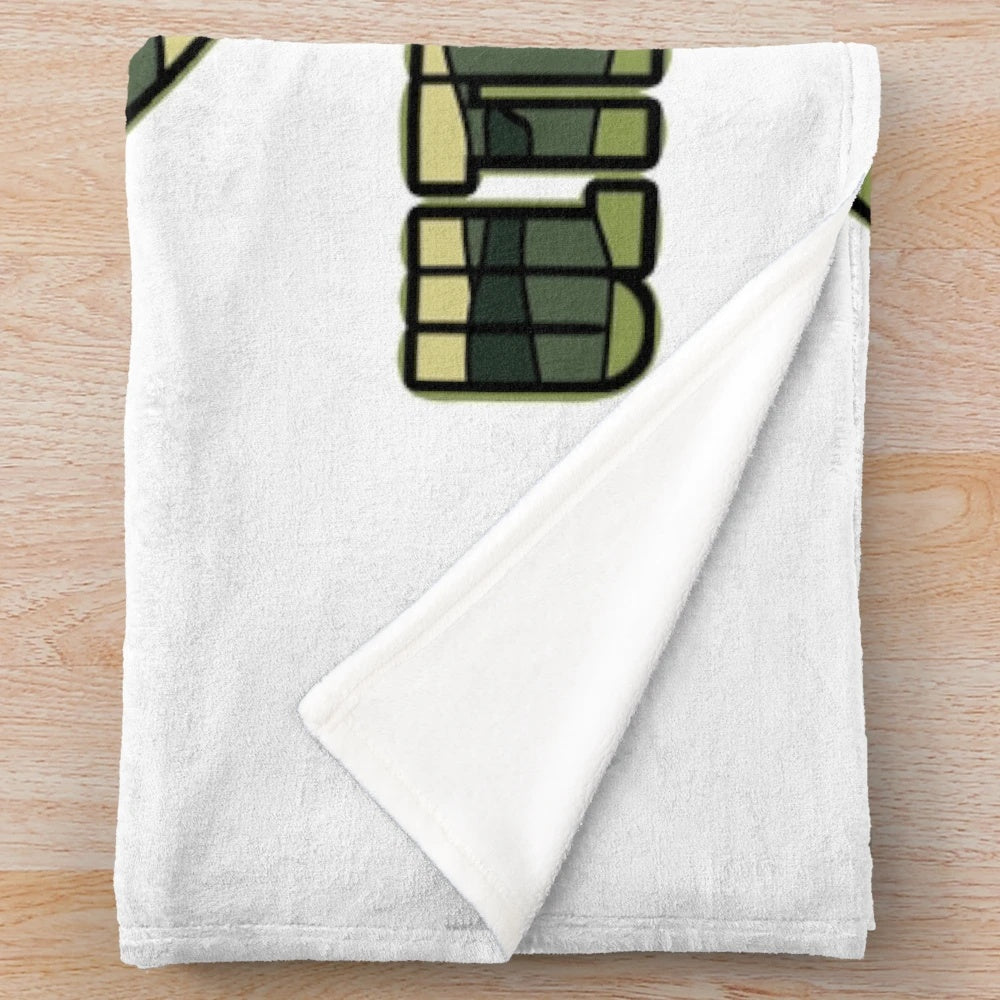 Narcotics Anonymous 12 Steps Camo Plush Blanket