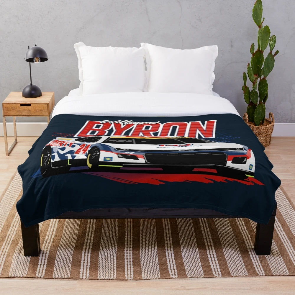 William Byron 2022 NASCAR Playoffs Plush Blanket