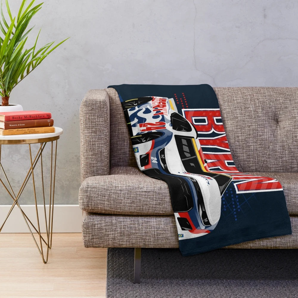 William Byron 2022 NASCAR Playoffs Plush Blanket