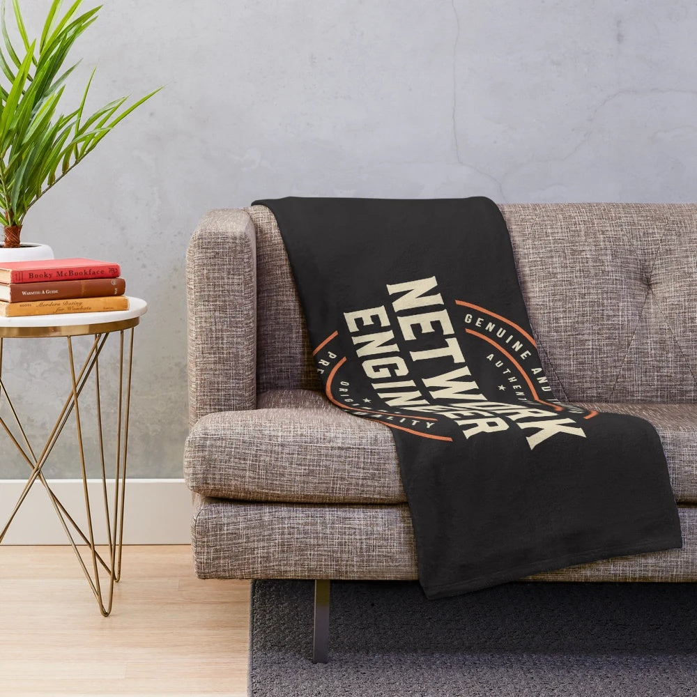 Network Engineer Plush Blanket