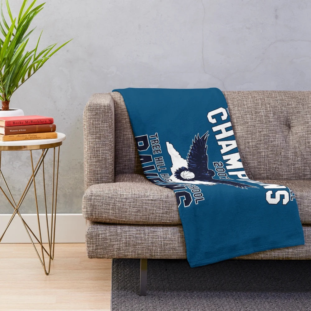 One Tree Hill High School Basketball Champions Plush Blanket