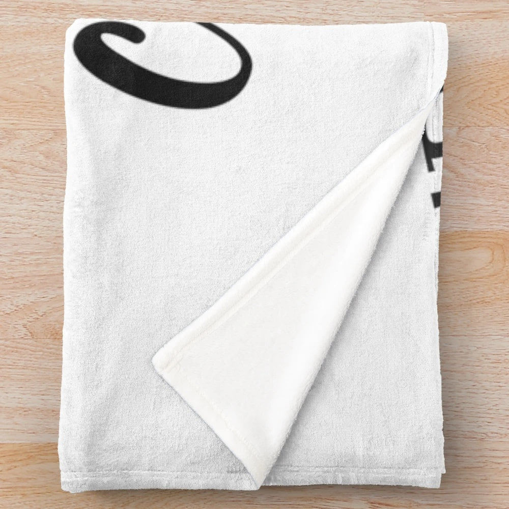 Plush blanket for cinema enthusiasts and movie lovers