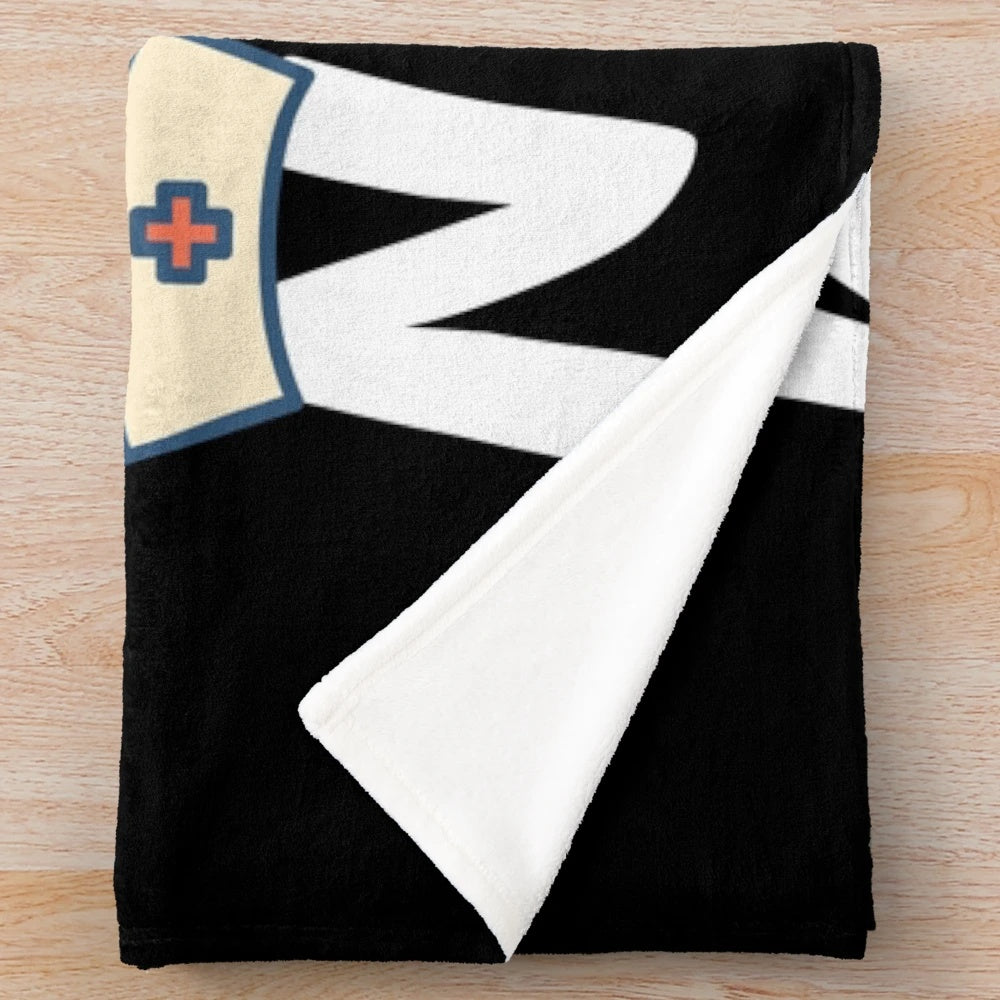 Plush Blanket for Proud Nurses - Celebrate Nursing Careers and Mothers