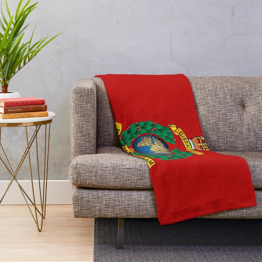 Soft, cozy plush blanket featuring the iconic Royal Marines insignia