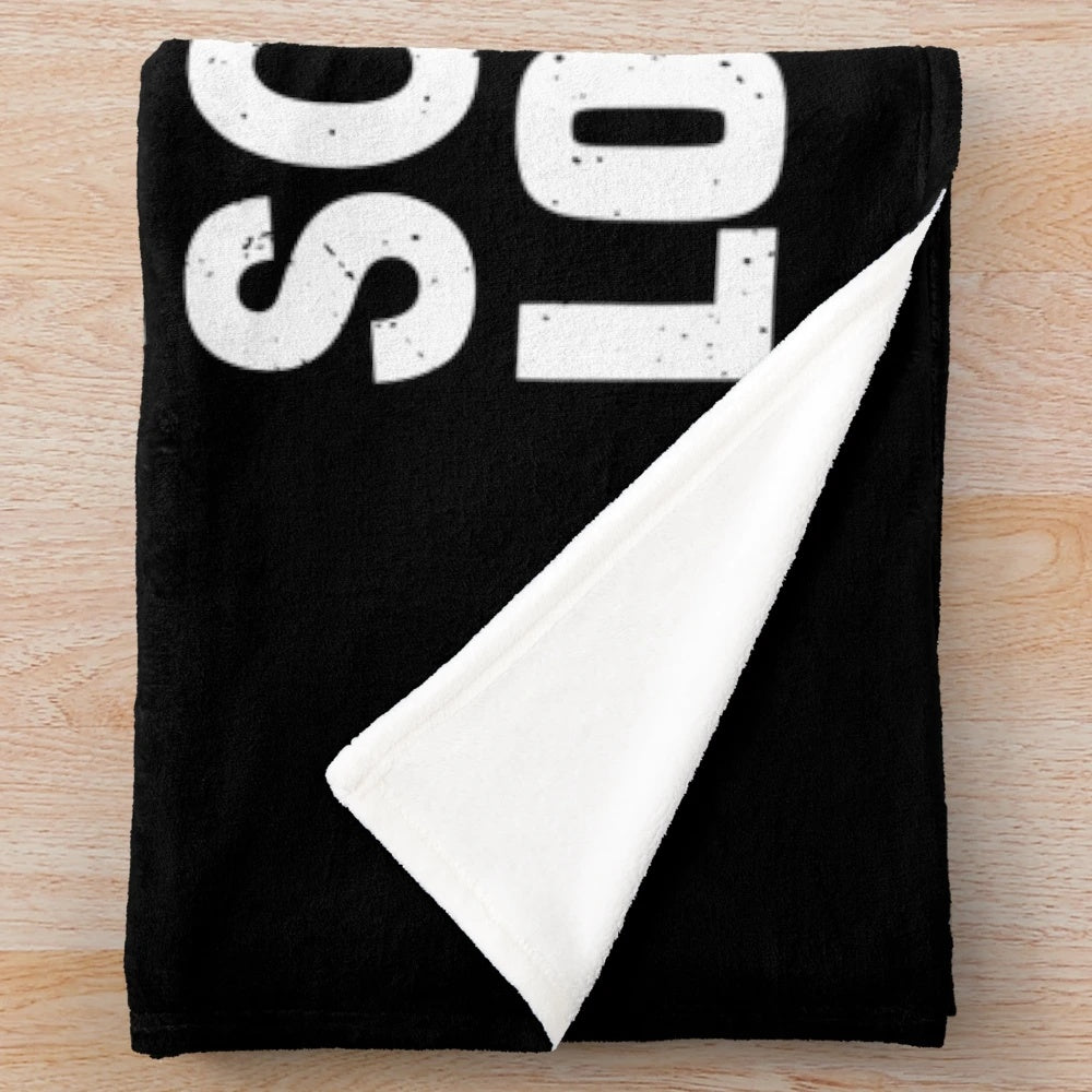 Cozy plush blanket featuring a science theme, perfect for scientist gifts and science lovers