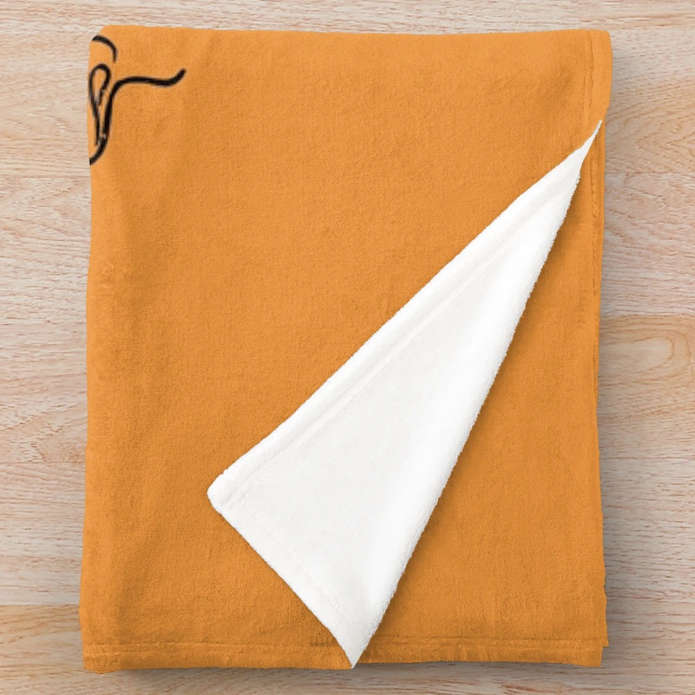 Stanley Kubrick-inspired plush blanket for cinema lovers