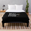 Soft, comfortable plush blanket with "Best Mom" design