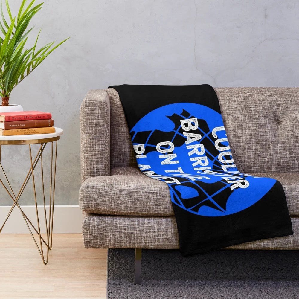 Plush blanket featuring the coolest barrister on the planet