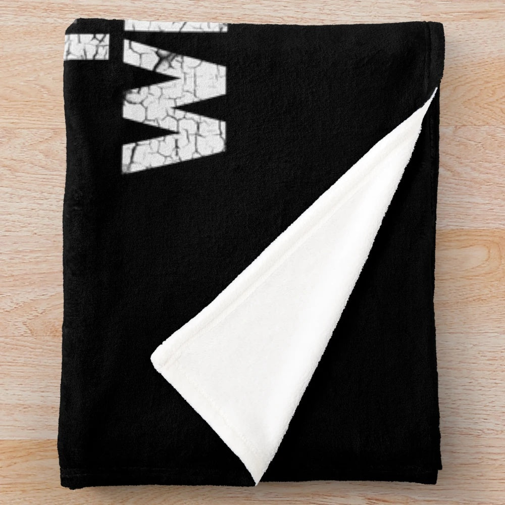 Plush blanket featuring a funny engineer design