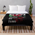 Plush blanket featuring a rugby design for Wales rugby fans and supporters