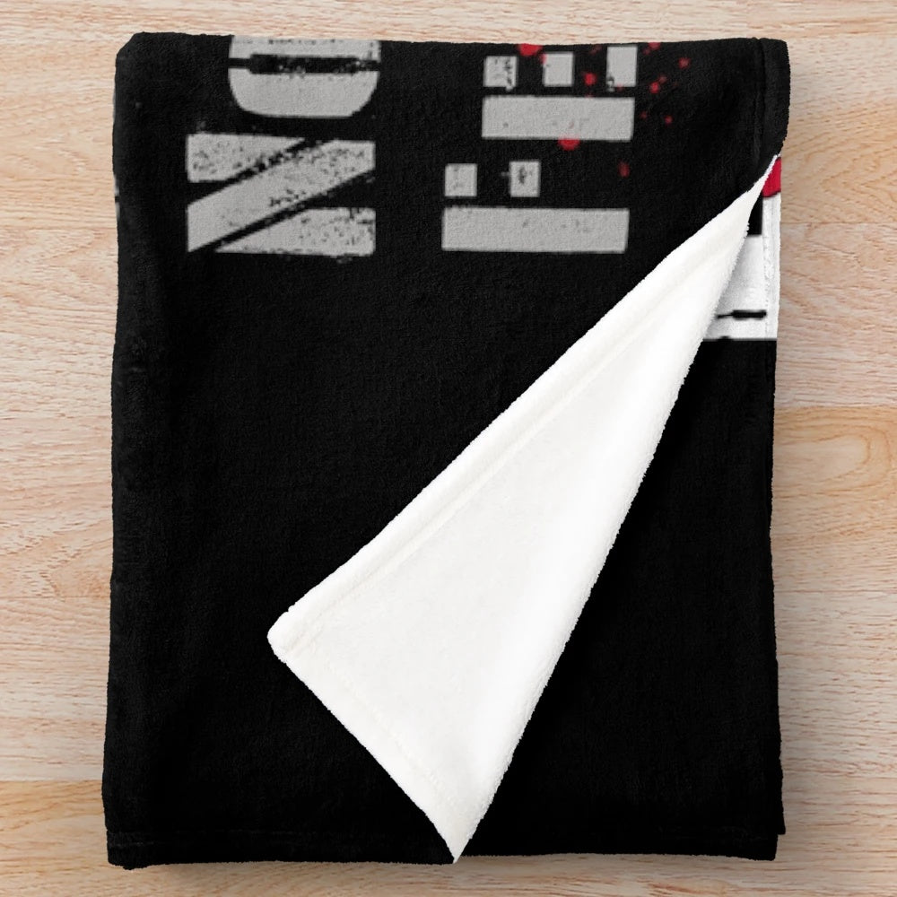 Plush blanket featuring a rugby design for Wales rugby fans and supporters