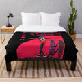 Plush blanket with SK8 the Infinity anime characters