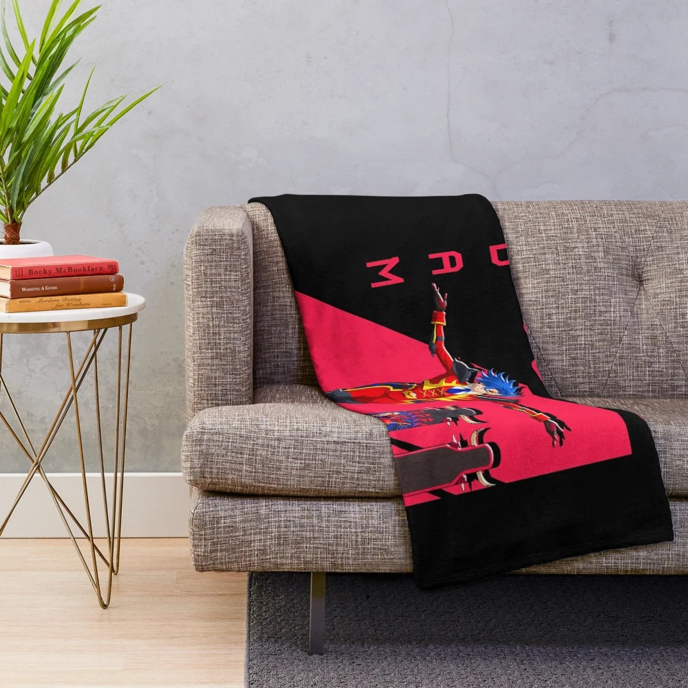Plush blanket with SK8 the Infinity anime characters