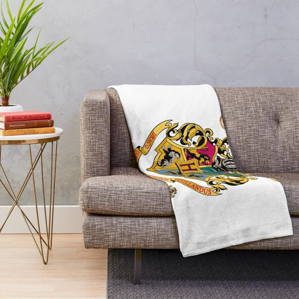 Cozy plush blanket featuring cinematic heroes