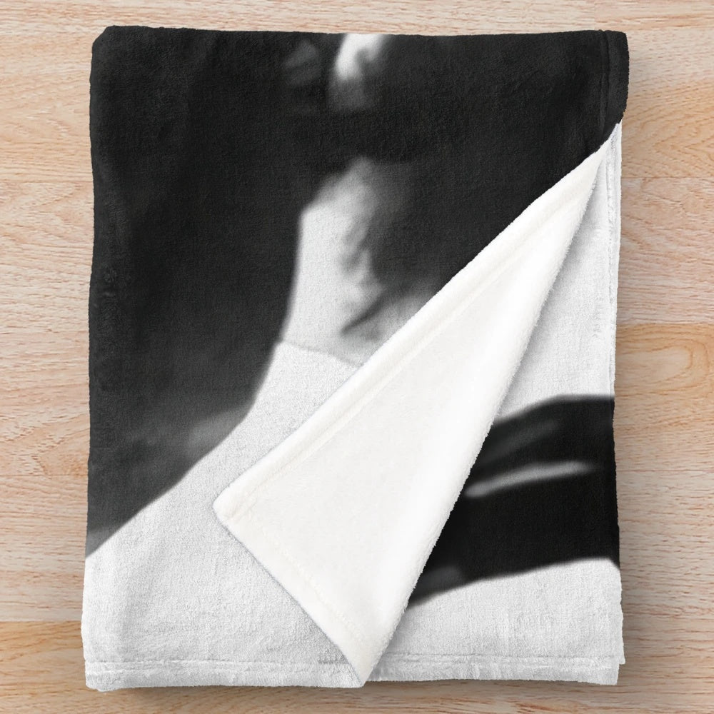 Plush blanket featuring the iconic film "Get Carter" with Michael Caine