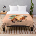 Plush blanket featuring Dr. Quinn Medicine Woman TV show character