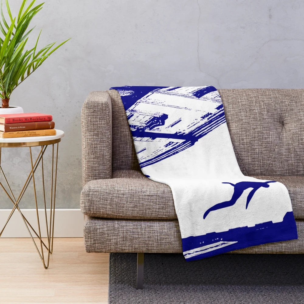 Elliott Smith Album Cover Inspired Plush Blanket