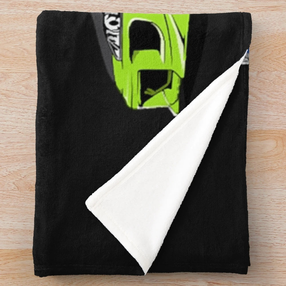 Plush Blanket Featuring Fast and Furious Movie Themes