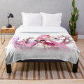 Honkai Impact 3rd Elysia Herrscher of Human Ego Peachy Spring Plush Blanket