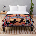 Plush blanket featuring Jodorowsky's Dune-inspired design