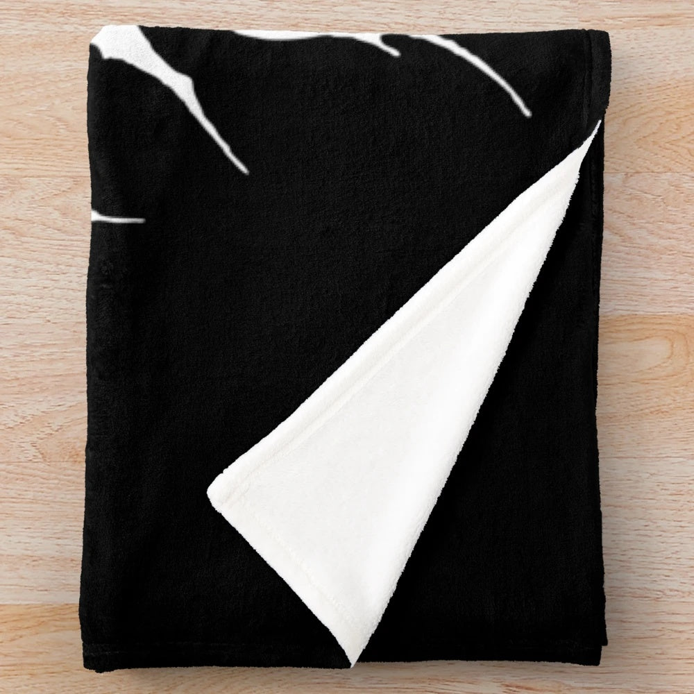 Plush blanket featuring Kataklysm metal band logo and artwork