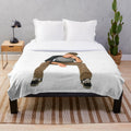 One Tree Hill Inspired Plush Blanket Featuring Lucas Scott and Chad Michael Murray