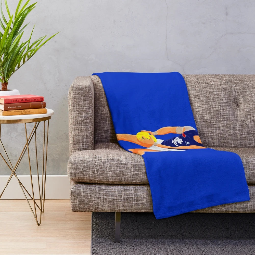 Patrick Cripps Inspired Plush Blanket
