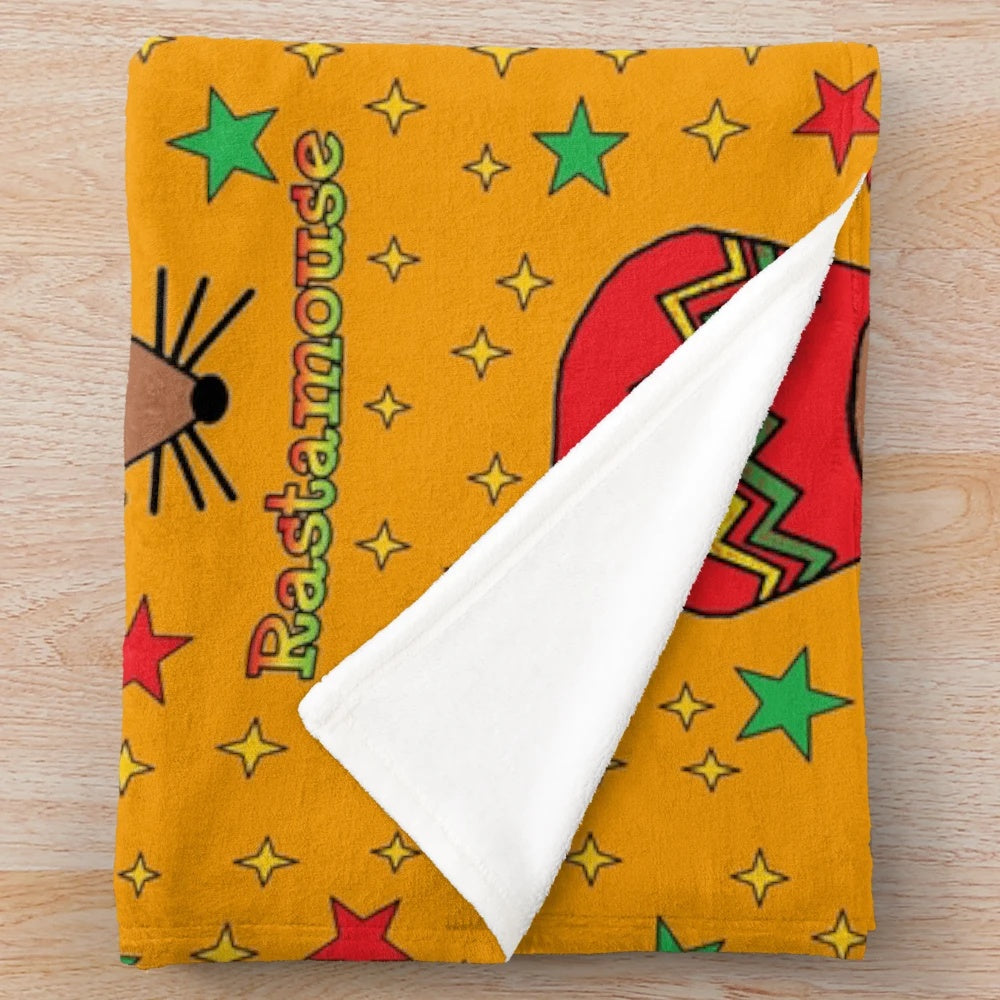 Rastamouse and the Easy Crew Inspired Plush Blanket