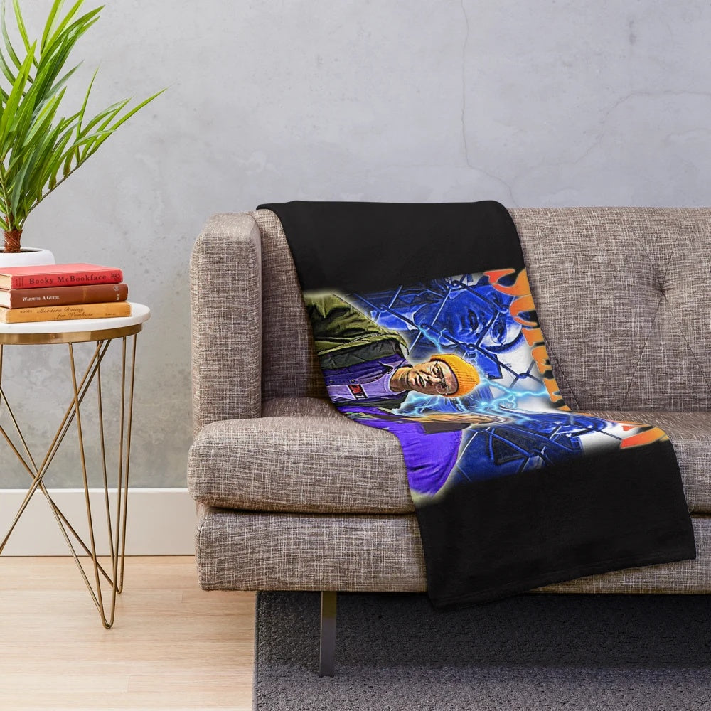 Plush blanket featuring Scranton, The Electric City from the popular TV show The Office