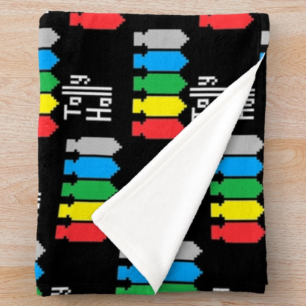 Miracle Musical Plush Blanket featuring Tally Hall band members