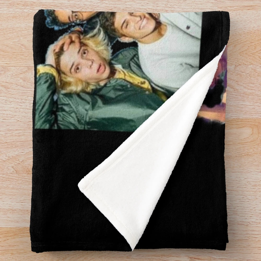 PRETTYMUCH-inspired plush blanket
