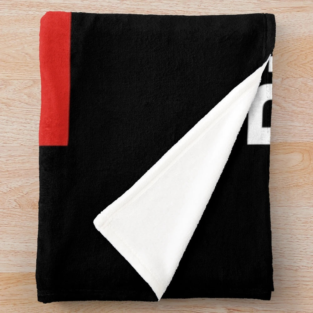 Cozy British Rail-Inspired Plush Blanket