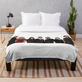 Plush Blanket Inspired by the Cast of Criminal Minds