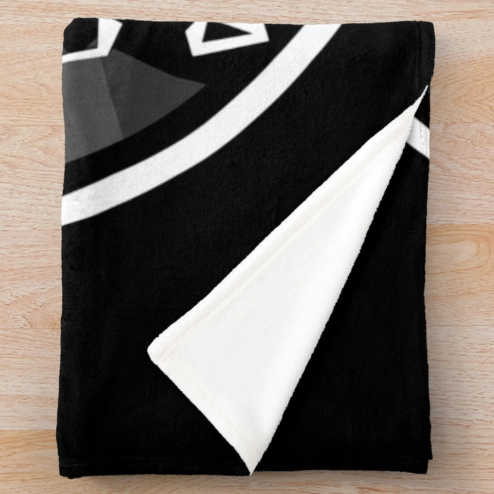 Plush blanket featuring the classic horror film "The Cabinet of Dr. Caligari