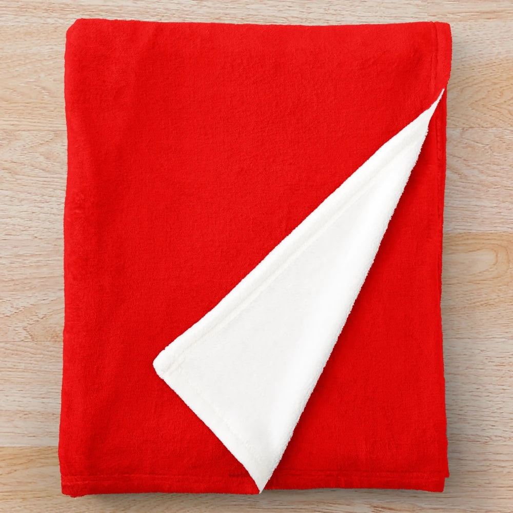 Plush blanket featuring the cult classic horror film "SANTA SANGRE